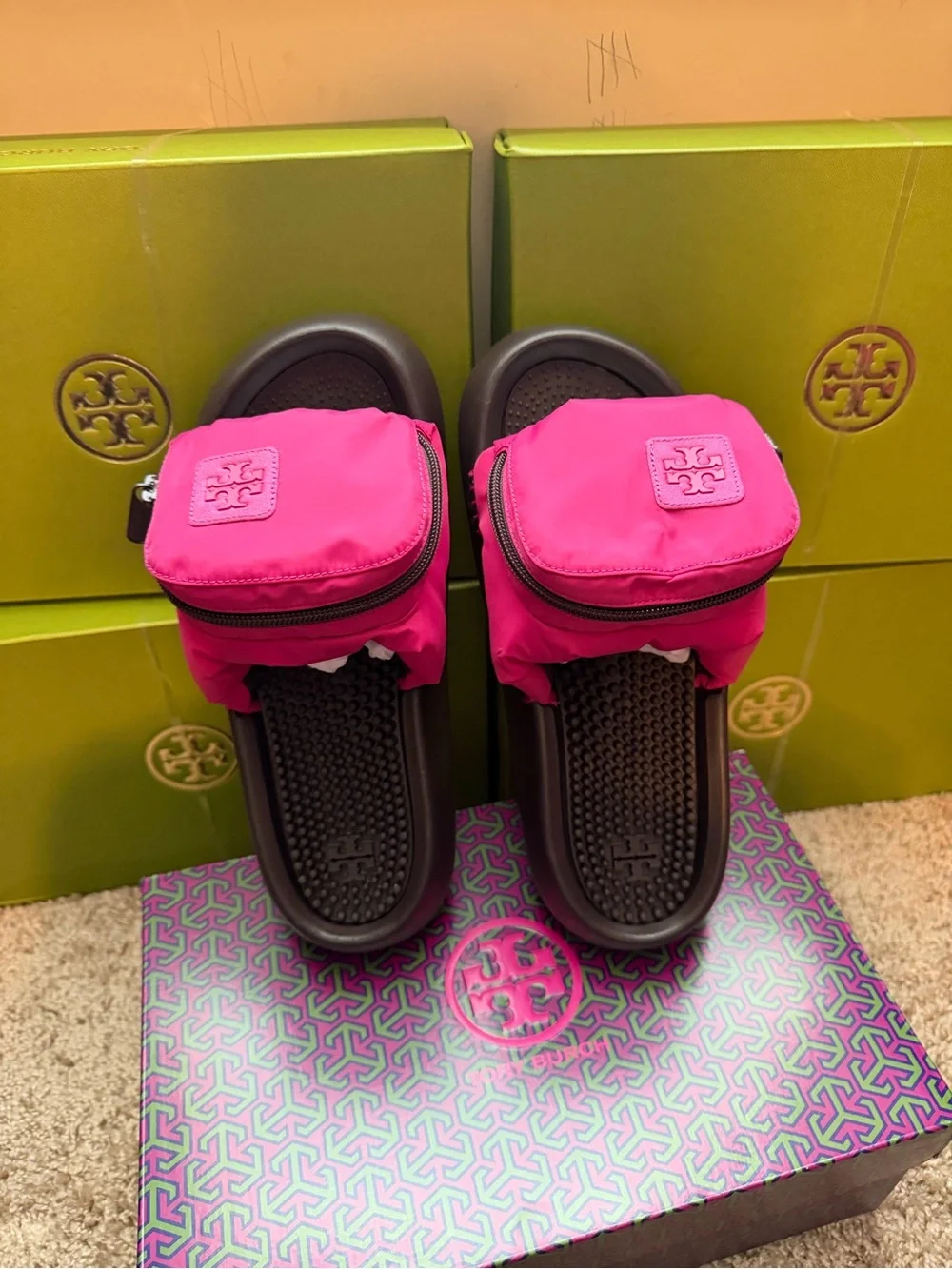 Tory Burch Pocket Sport Slide Sandals